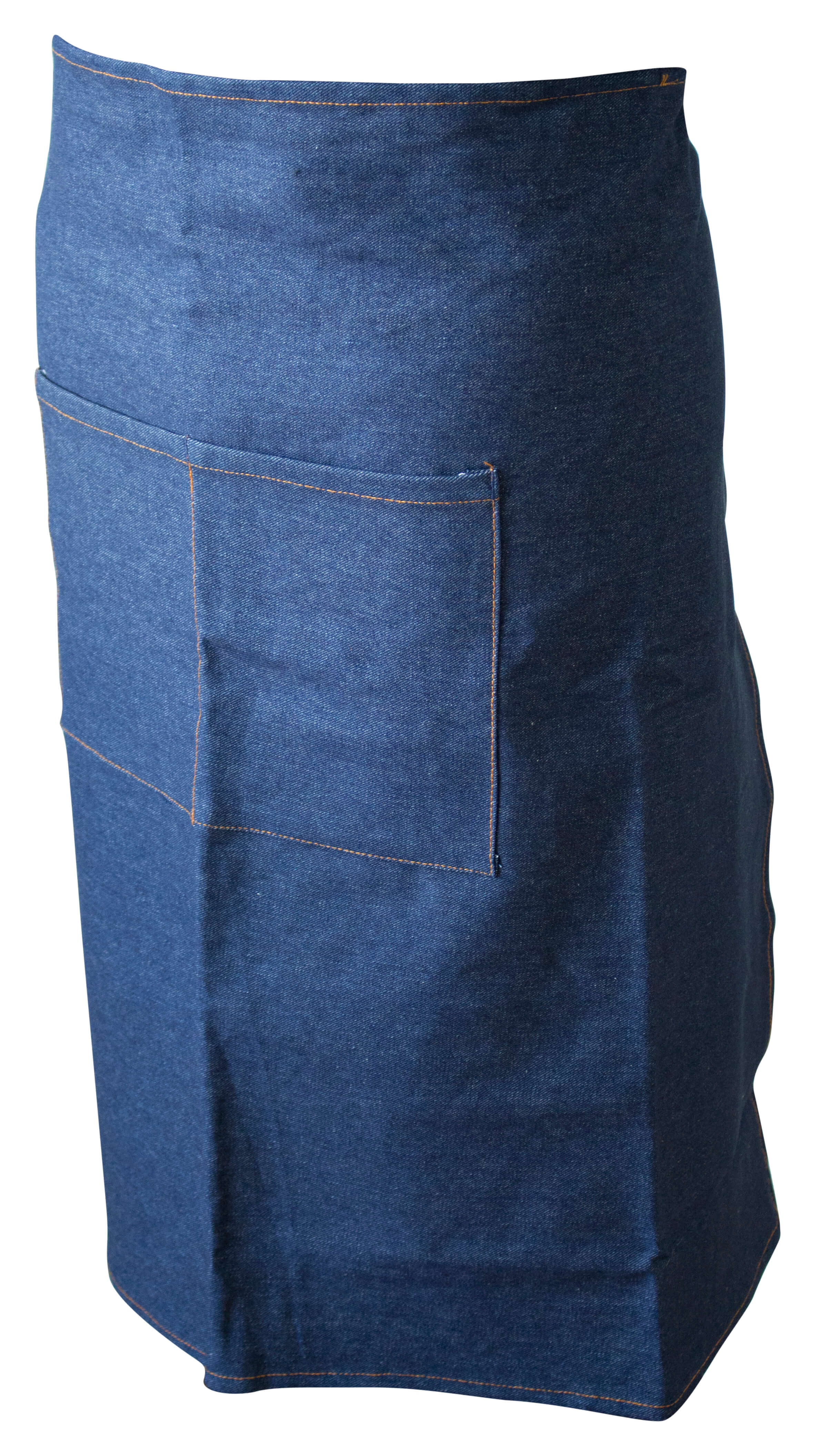 Bar Apron, denim, 70x90cm - dark blue