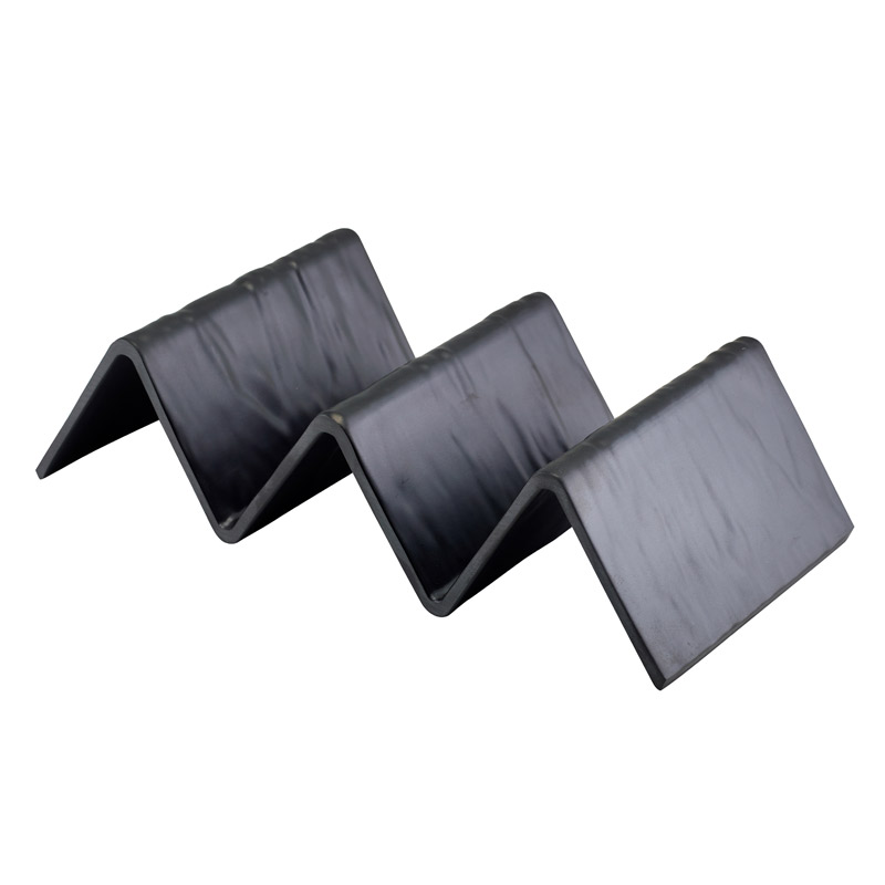Fast Food Stand, melamine black -  2-3 Slots (12 pcs.)