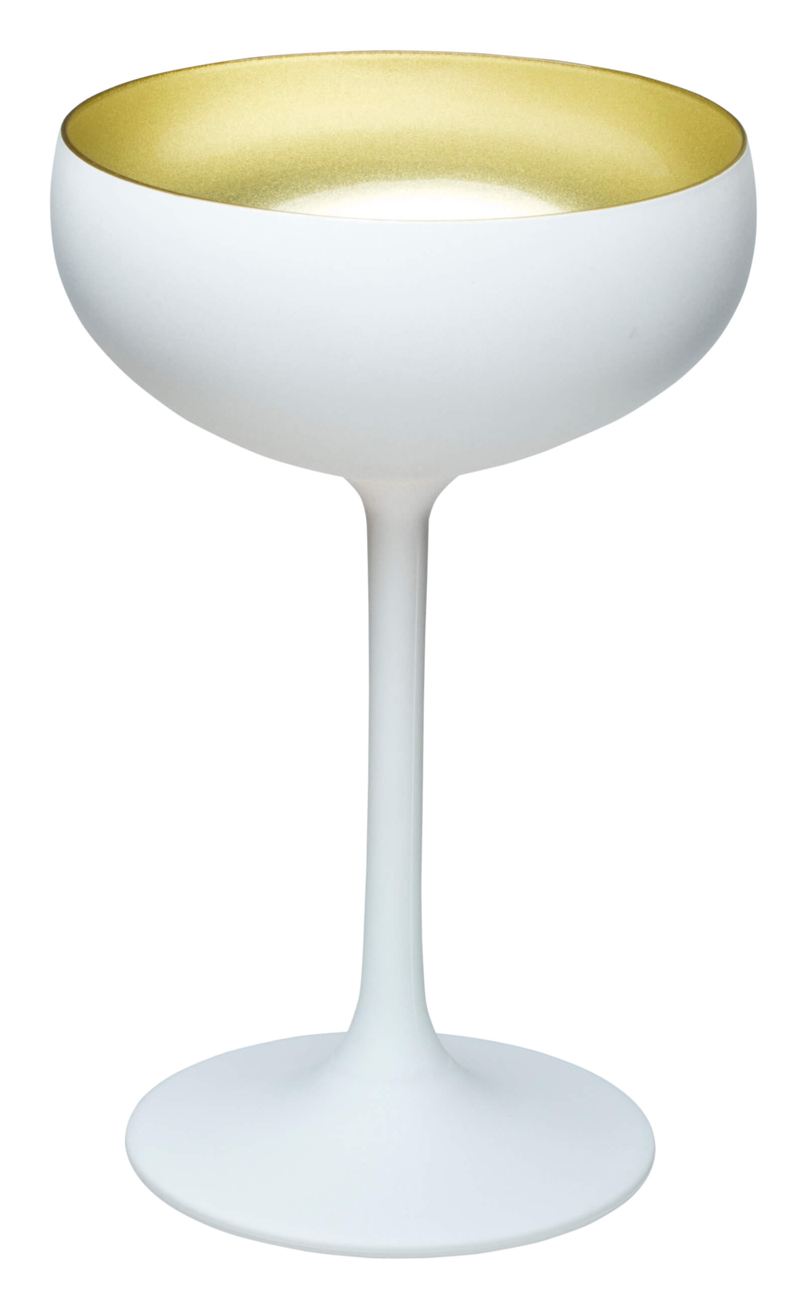 Cocktail Cup, matt white/gold, Elements Stölzle - 230ml
