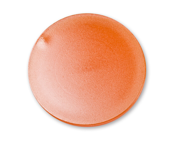Tokens - 2,5 x 38mm (1000Stk.) clear orange