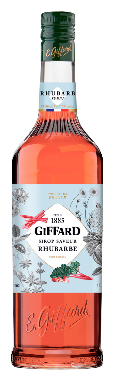 Rhubarbe - Giffard Syrup (1,0l)