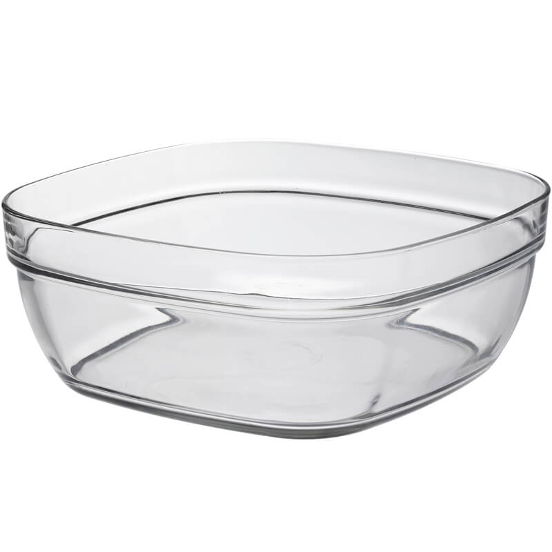 Stacking bowl square Lys Carré, Duralex - 23x23x9cm (1 pc.) Stacking bowl square Lys Carré, Duralex - 23x23x9cm (1 pc.)
