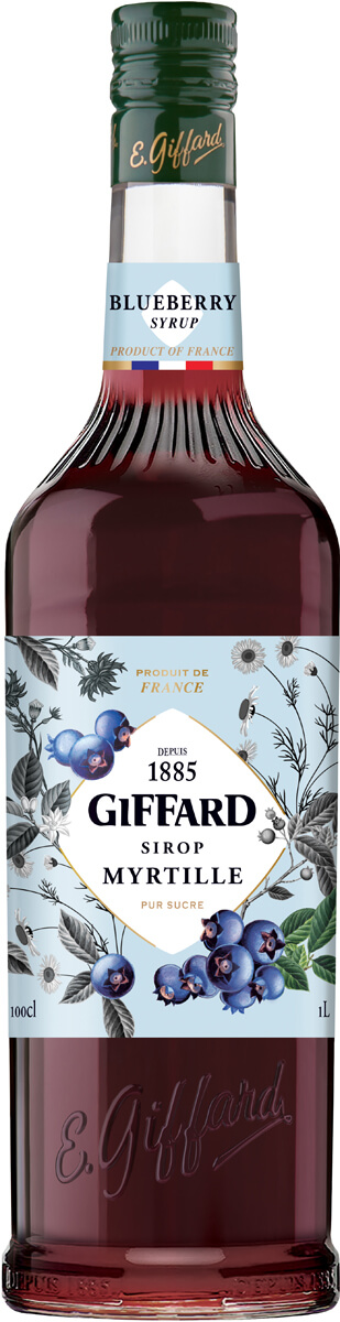 Blueberry - Giffard Syrup (1,0l)