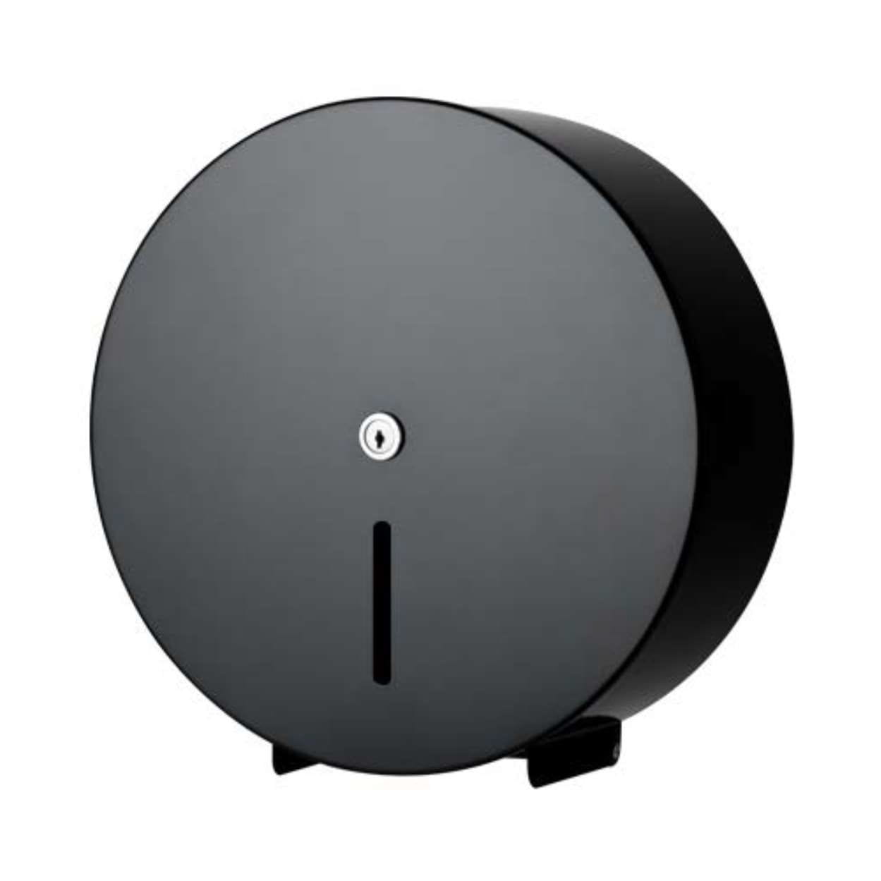 Mini jumbo toilet paper dispenser - black