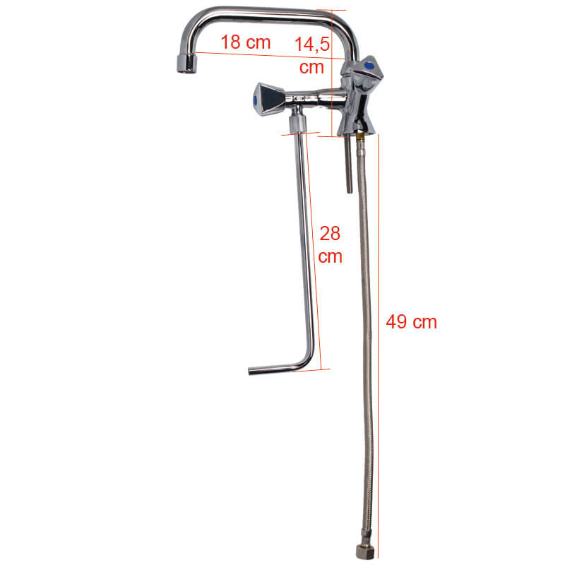 Cold water tap, 1 sink, Bruse Cold water tap, 1 sink, Bruse