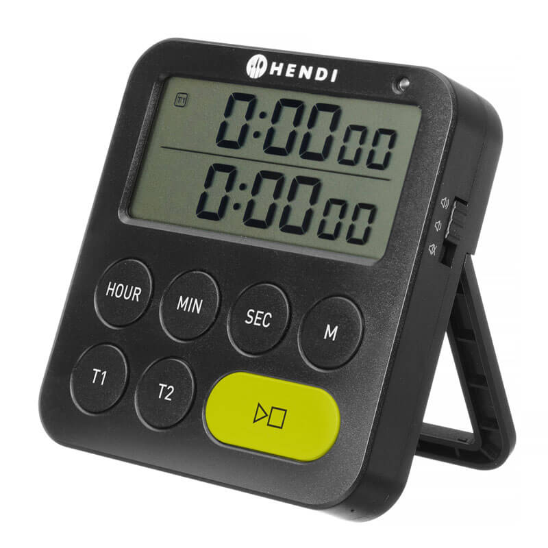 Double timer / kitchen timer - ABS plastic