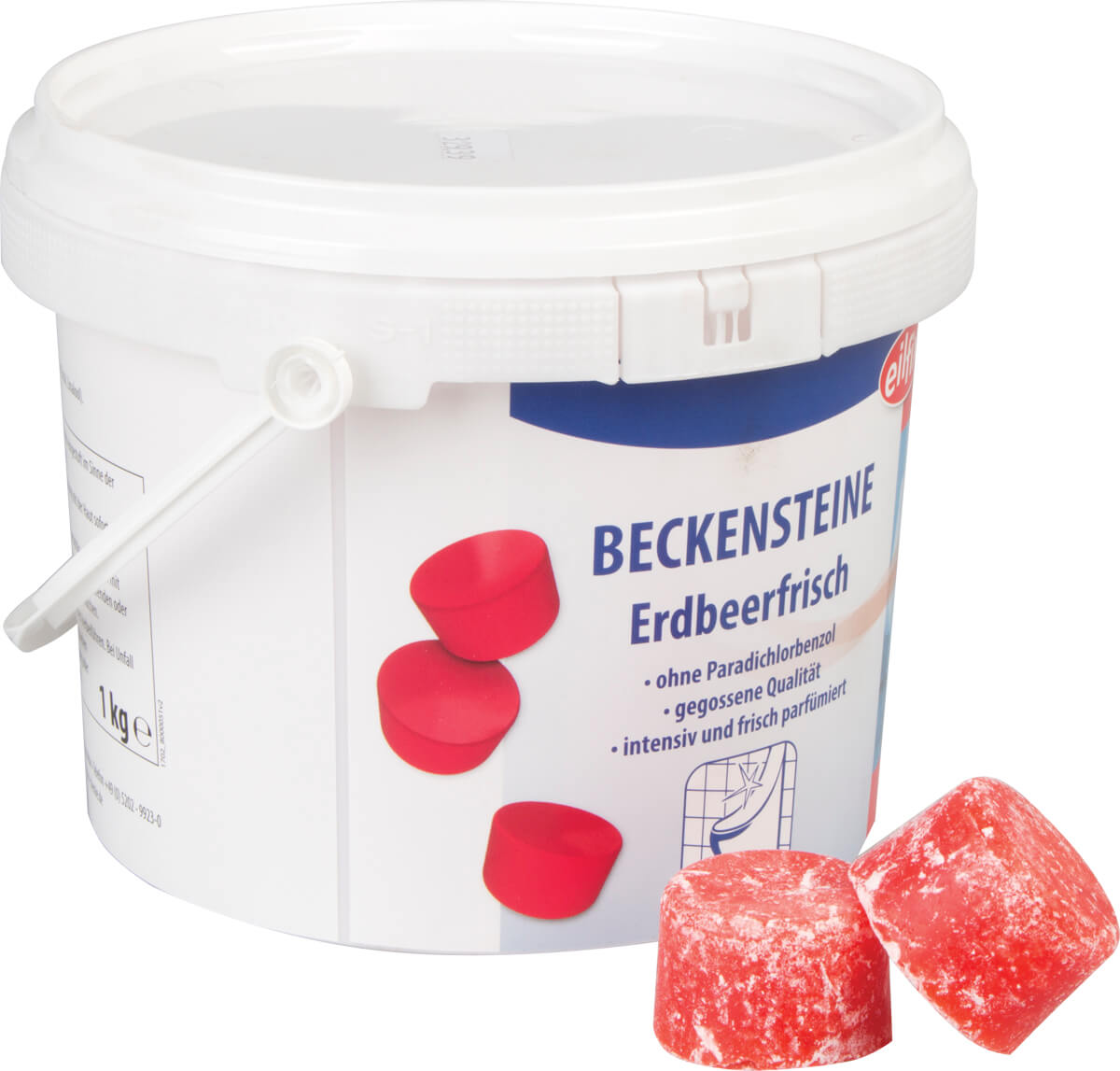 Deodorizer blocks for urinals - strawberry (1 kg)