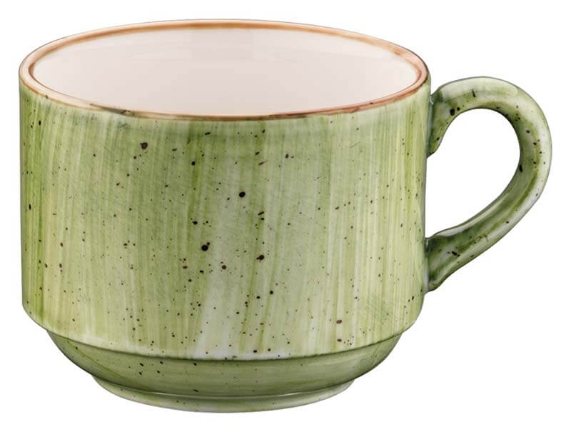Bonna Aura Therapy Banquet Stackable cup 21cl green - 6 pcs. Bonna Aura Therapy Banquet Stackable cup 21cl green - 6 pcs.