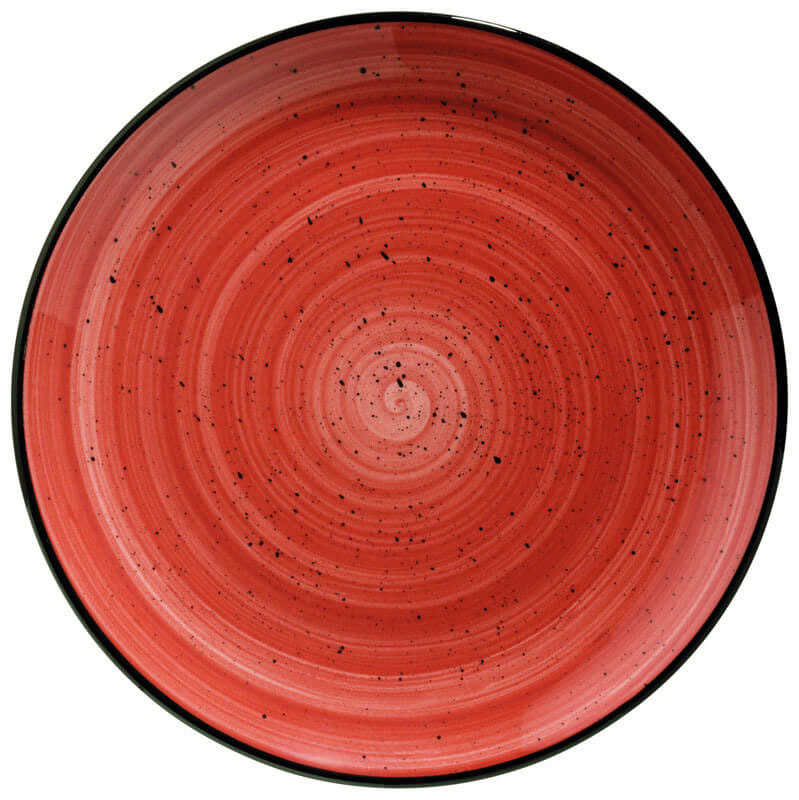 Bonna Aura Passion Gourmet Plate 27cm red - 12 pcs. Bonna Aura Passion Gourmet Plate 27cm red - 12 pcs.