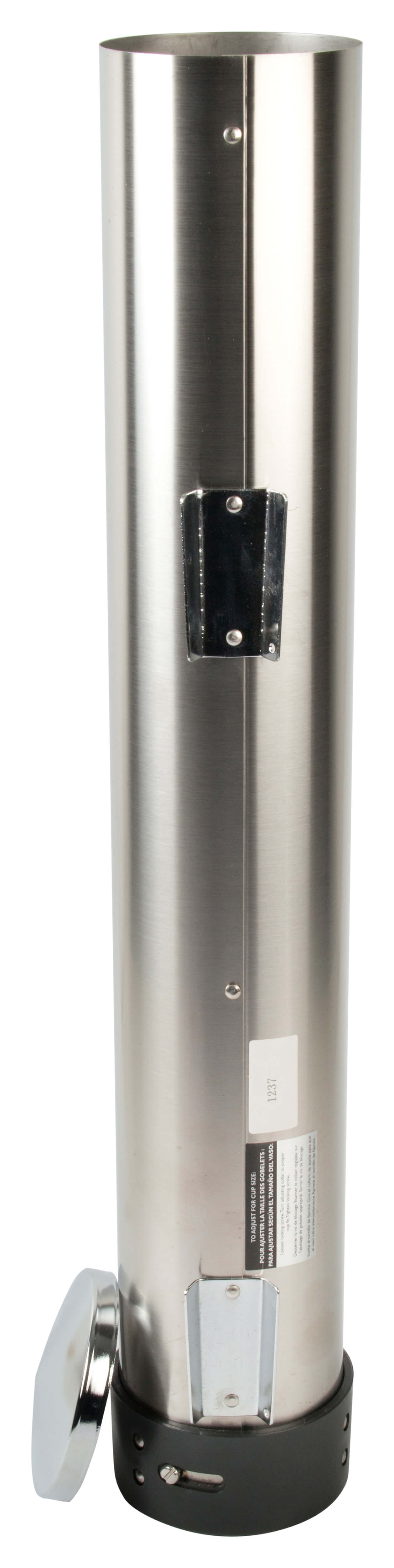 Cup Dispenser 'Pull', stainless steel - for cups 0,1l - 0,2l