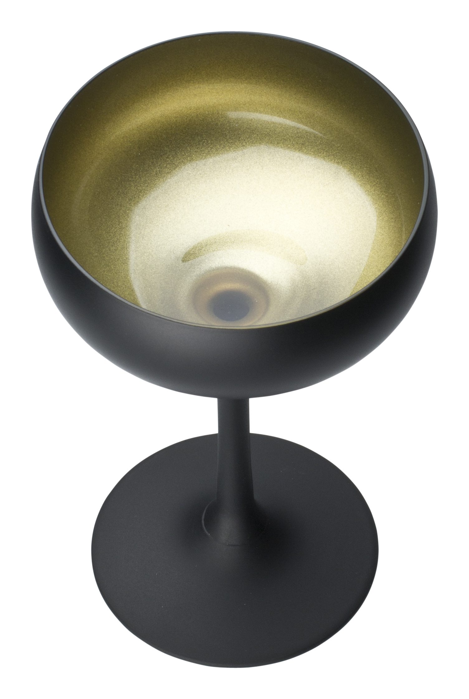 Cocktail Cup, matt black/gold, Elements Stölzle - 230ml