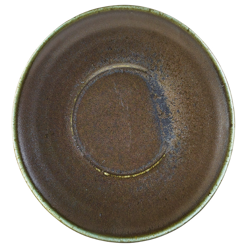 Saucer Terra Cinder Black - 14,5 cm (6 pcs.)