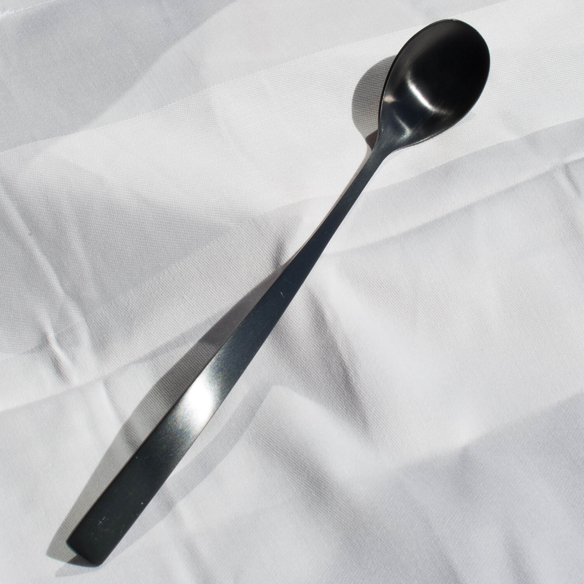 Soda spoons Comas BCN - black (12 pcs.)