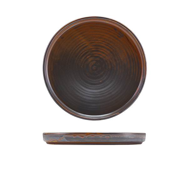 Low presentation plate Terra Rustic Copper – 21 cm (6 pcs.)
