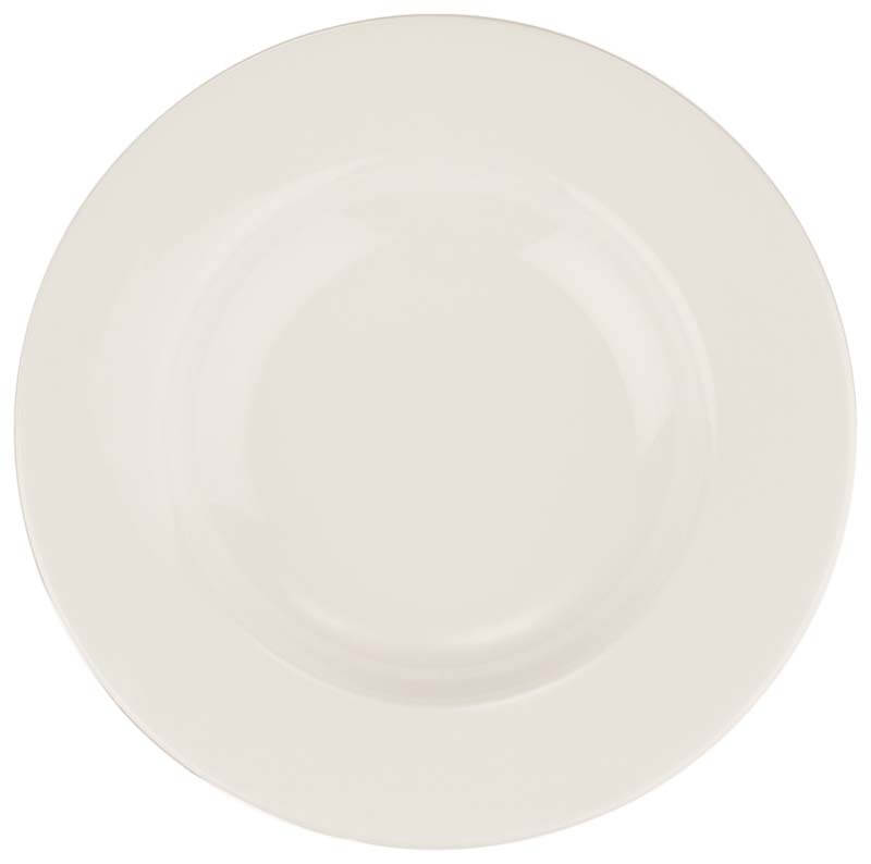 Bonna Banquet Cream Deep plate 23cm cream - 12 pcs.