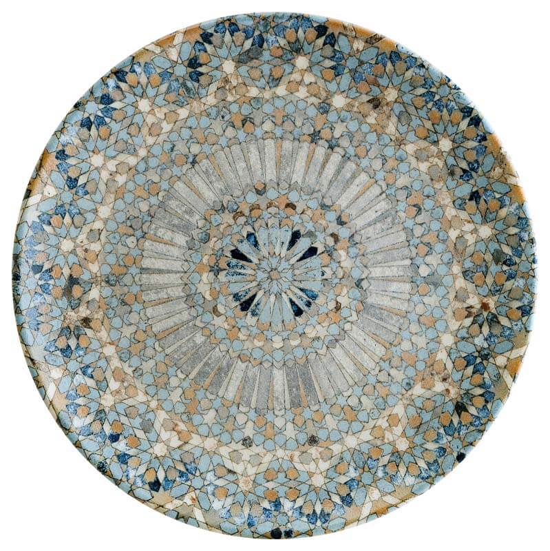 Bonna Luca Mosaic Gourmet plate 17cm multicoloured - 12 pcs.