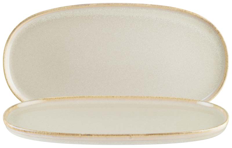 Bonna Sand Hygge oval plate 30 x 16cm beige - 6 pcs. Bonna Sand Hygge oval plate 30 x 16cm beige - 6 pcs.