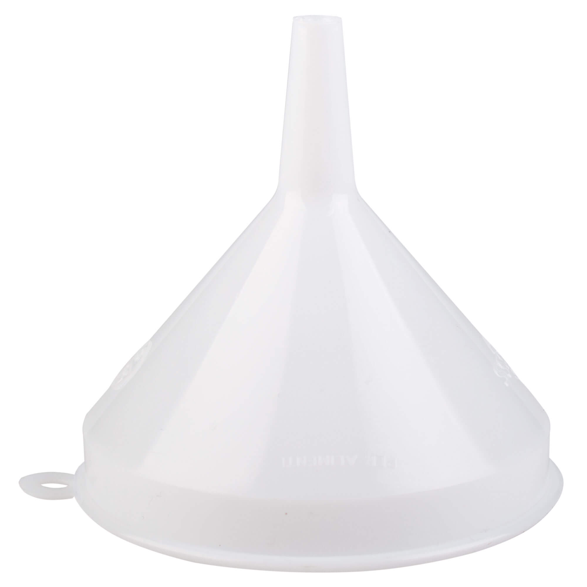 Funnel, plastic white - 8cm