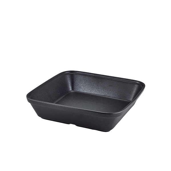 Square roaster Forge Buffet Stoneware Cast iron look – 24,5 x 24,5 x 6,5 cm (6 pcs.)
