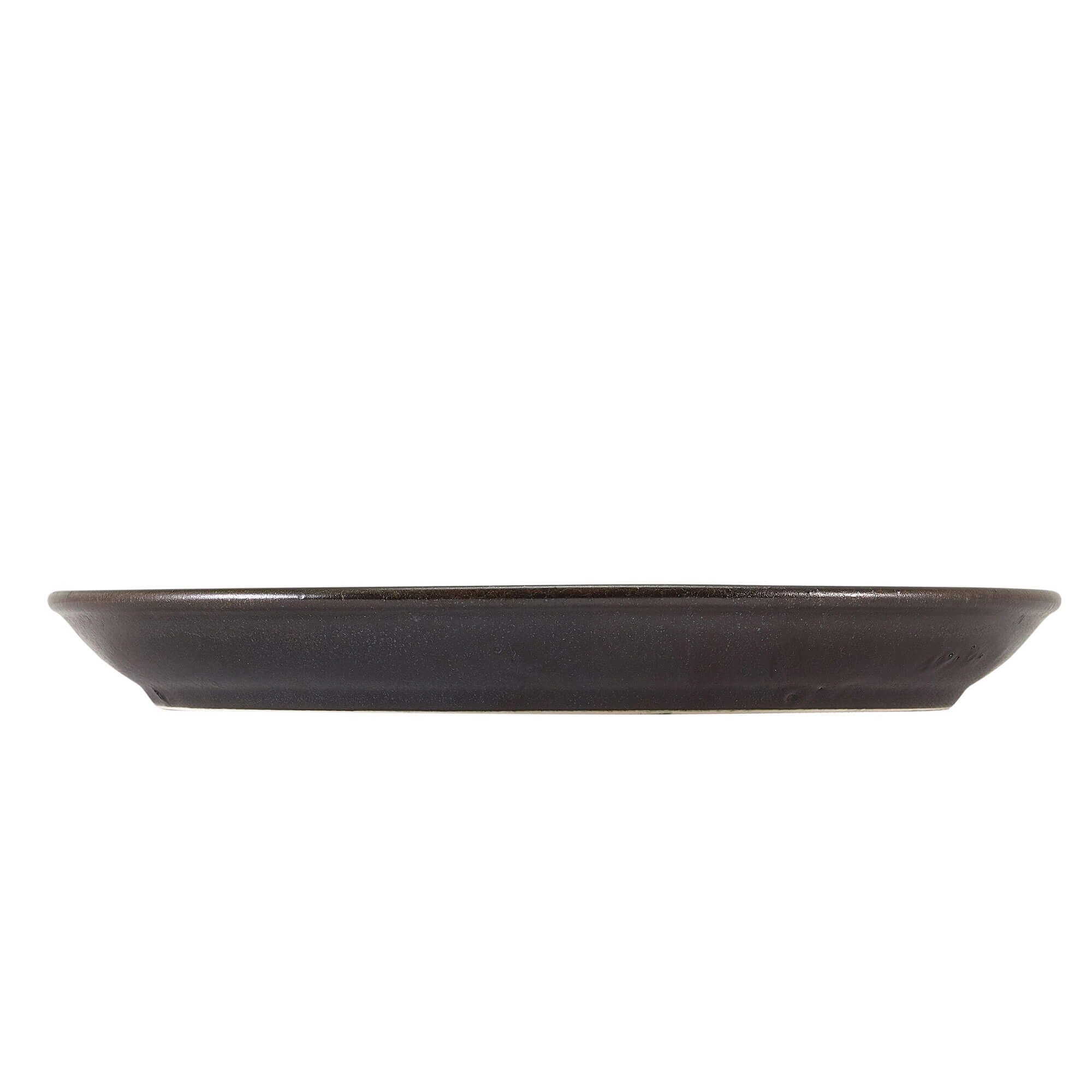 Plate Terra Cinder Black, deep - 24cm (6 pcs.)