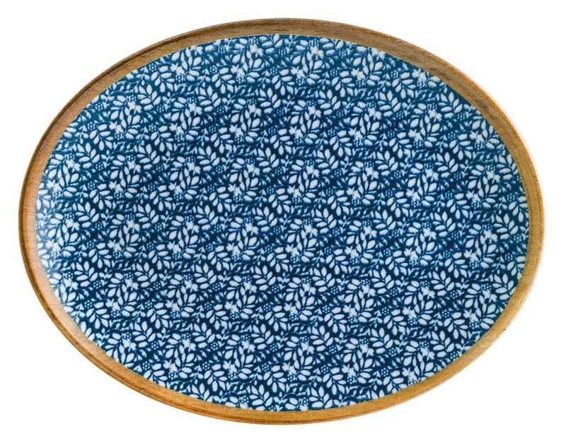 Bonna Lupin Moove Oval plate 31x24cm blue - 6 pcs. Bonna Lupin Moove Oval plate 31x24cm blue - 6 pcs.