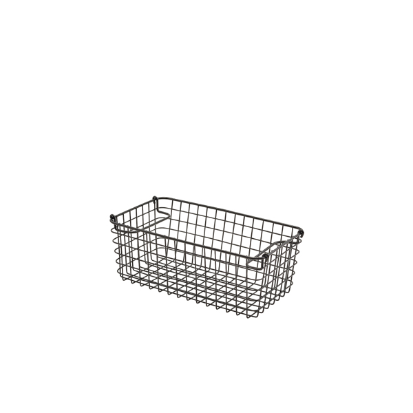 GN 1/3 Display basket, wire - black