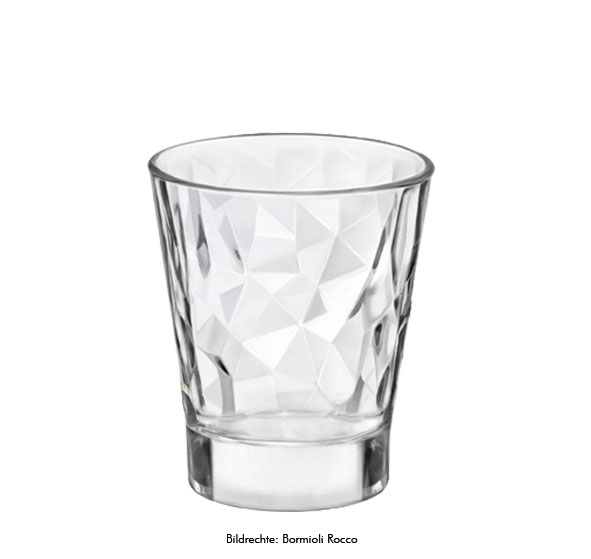 Shot glass Diamond, Bormioli Rocco - 80ml