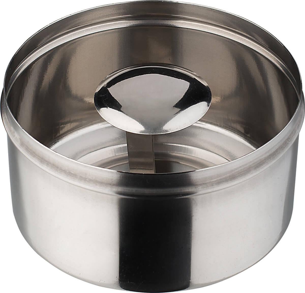 Wind ashtray - stainless steel (10cm)