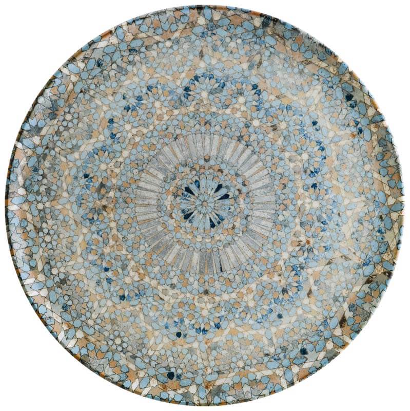 Bonna Luca Mosaic Gourmet Pizza plate 32cm multicoloured - 6 pcs. Bonna Luca Mosaic Gourmet Pizza plate 32cm multicoloured - 6 pcs.