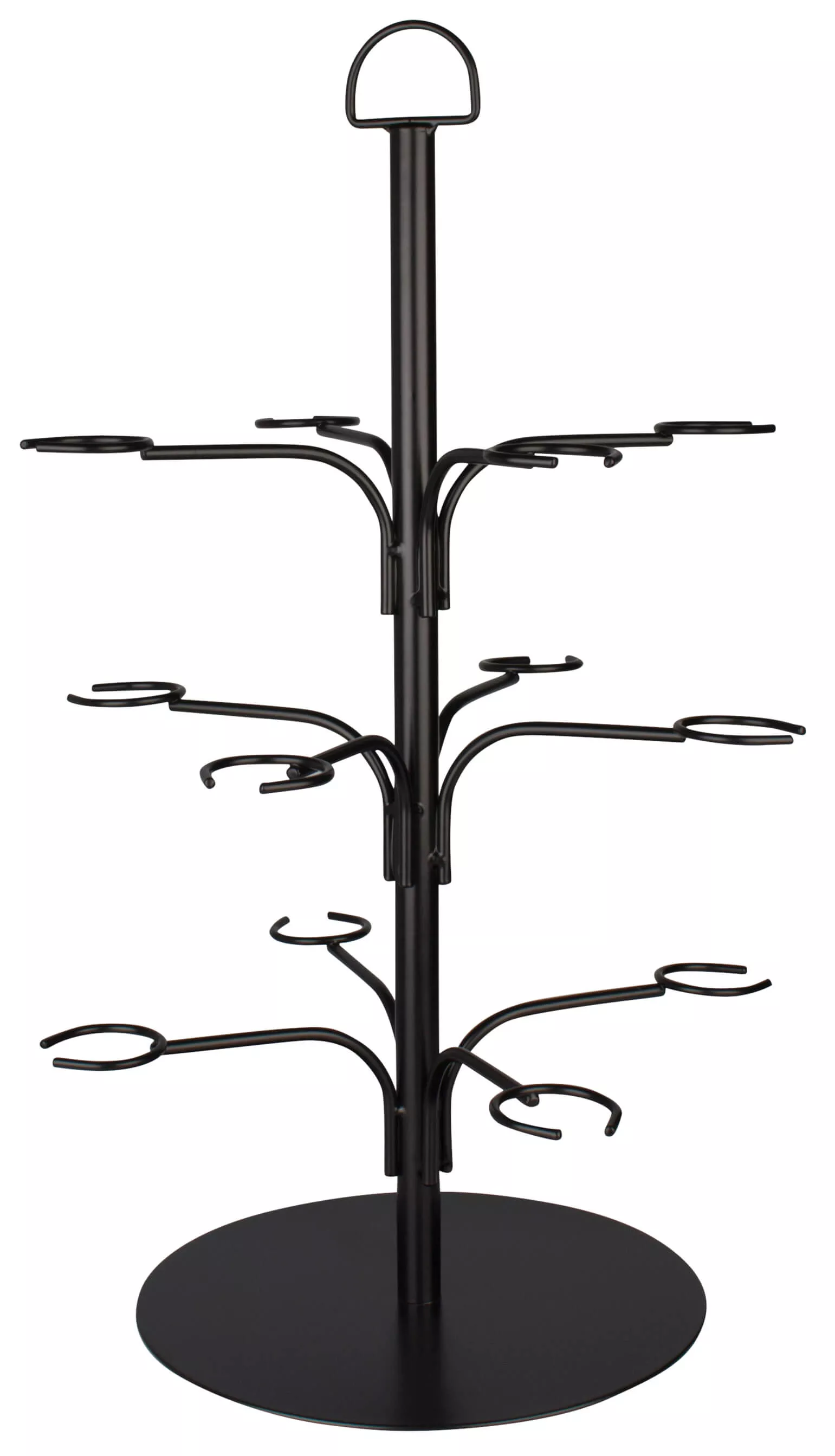 Cocktail tree for 12 glasses - black Cocktail tree for 12 glasses - black