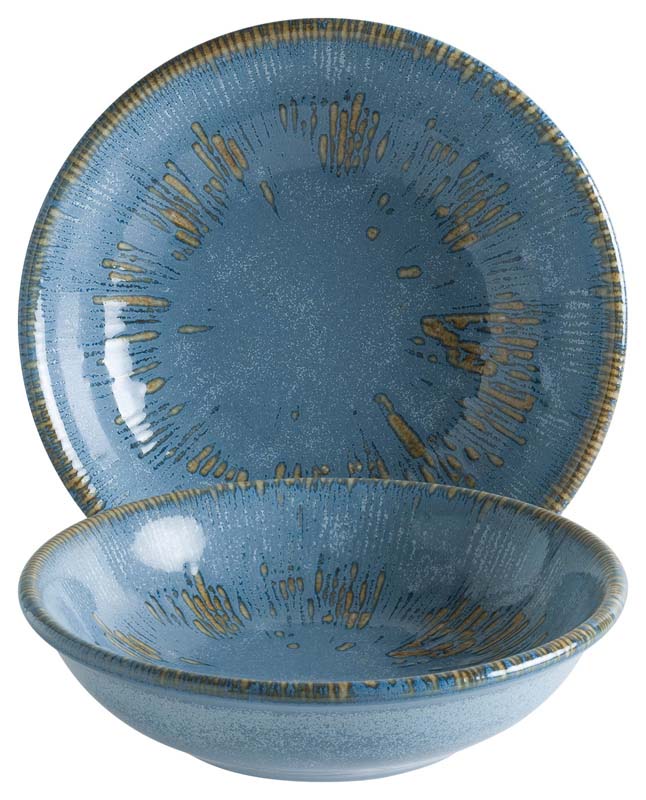 Bonna Snell Sky Gourmet Bowl 13cm blue - 12 pcs. Bonna Snell Sky Gourmet Bowl 13cm blue - 12 pcs.