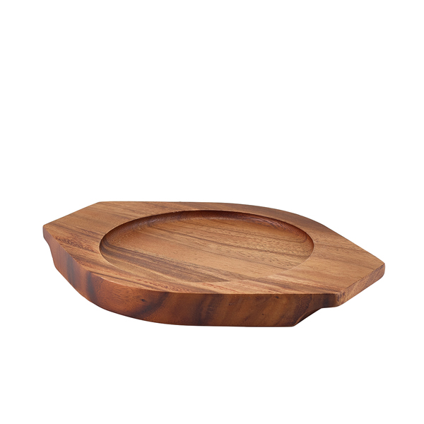 Coasters for round casserole dish, acacia wood (6 pcs.)