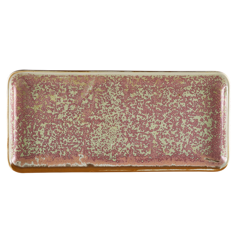 Narrow rectangular platter Terra Rose – 31 × 14 cm (6 pcs.)