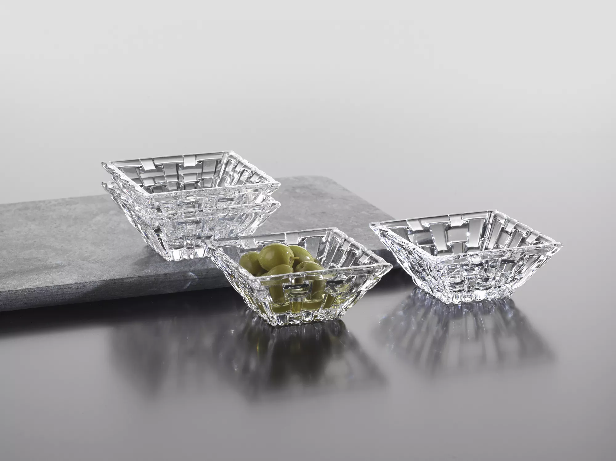 Dip bowl Bossa Nova, Nachtmann, crystal glass - 8,5x8,5cm (4 pcs.) Dip bowl Bossa Nova, Nachtmann, crystal glass - 8,5x8,5cm (4 pcs.)