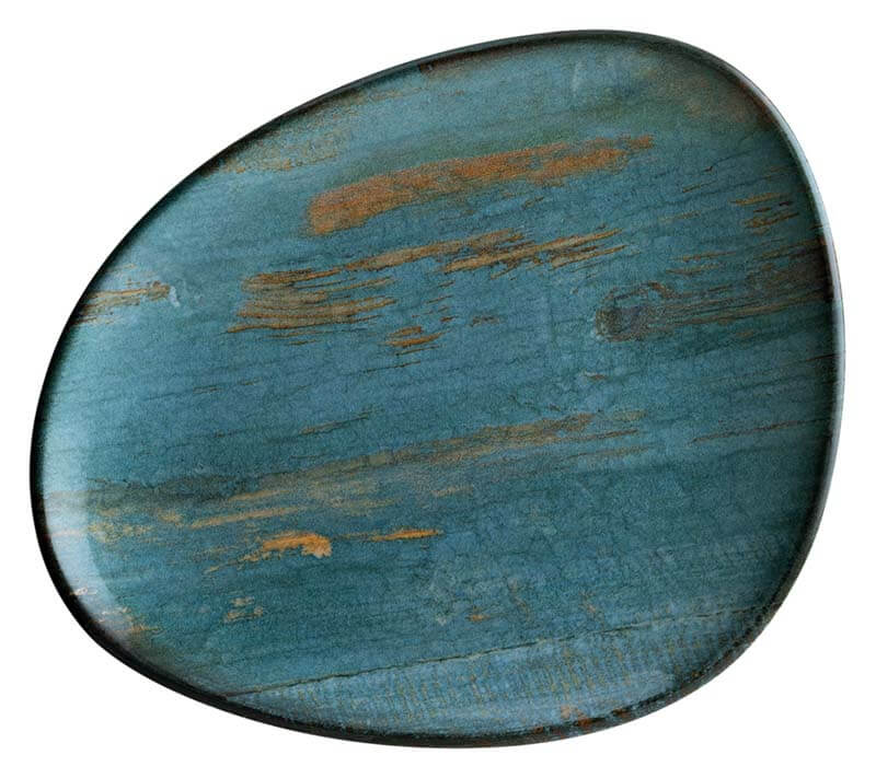 Bonna Madera Mint Vago Plate 19cm blue - 12 pcs.