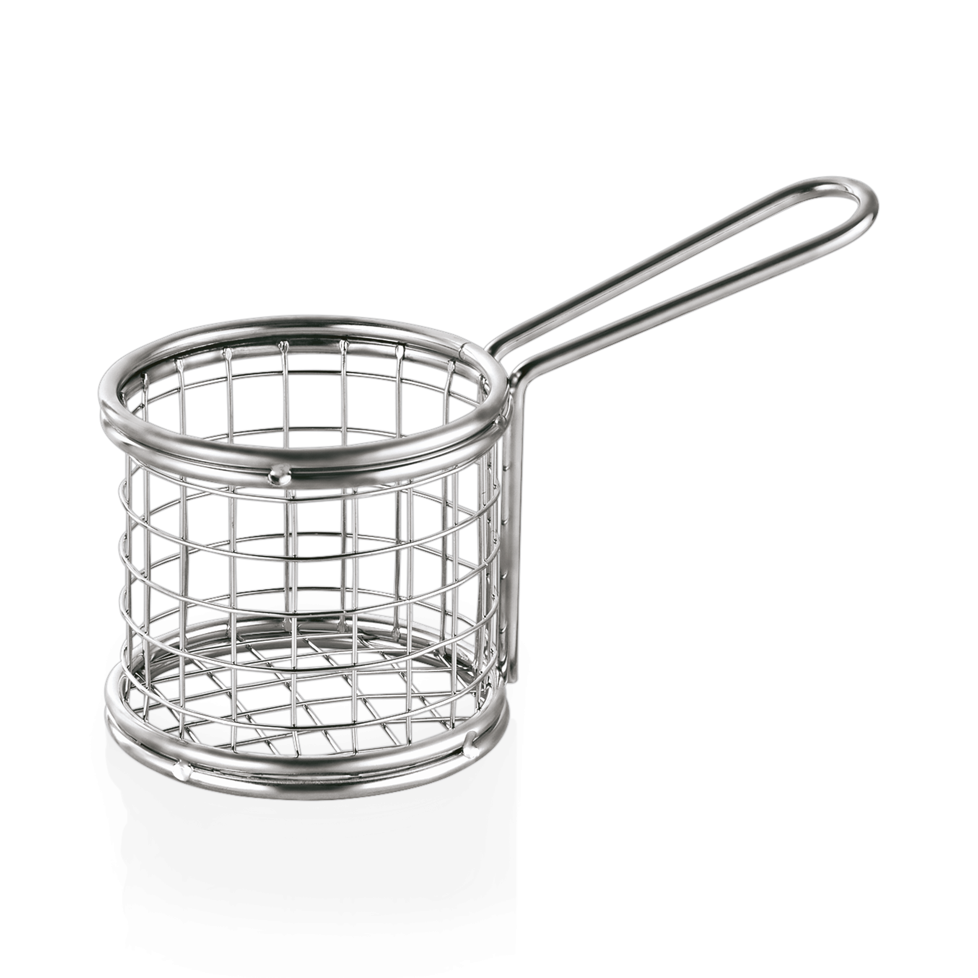 Serving basket, stainless steel - 8,5x7,5cm Serving basket, stainless steel - 8,5x7,5cm
