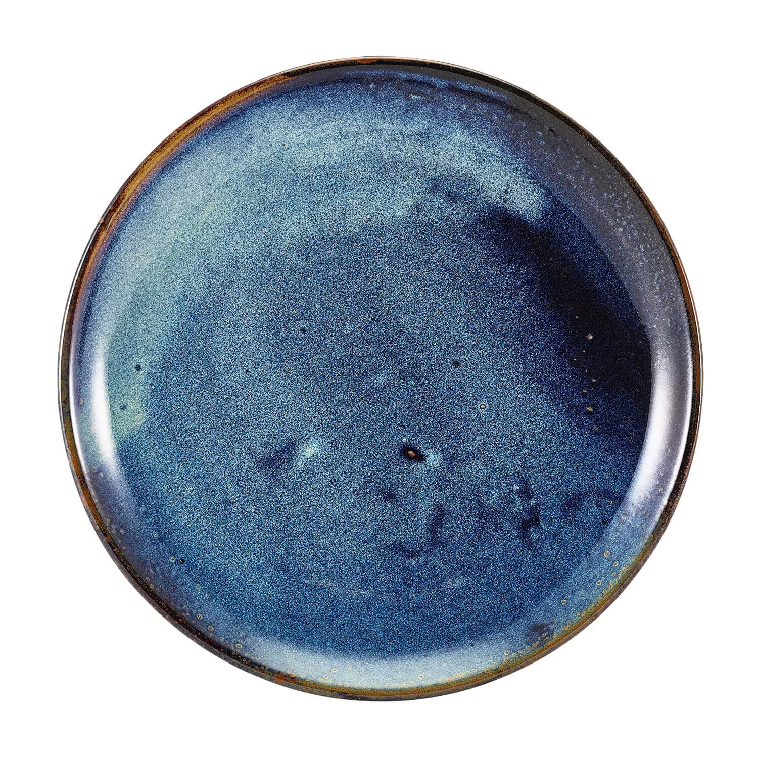 Coupe Plate Terra Aqua Blue - 24cm (6 pcs.) Coupe Plate Terra Aqua Blue - 24cm (6 pcs.)