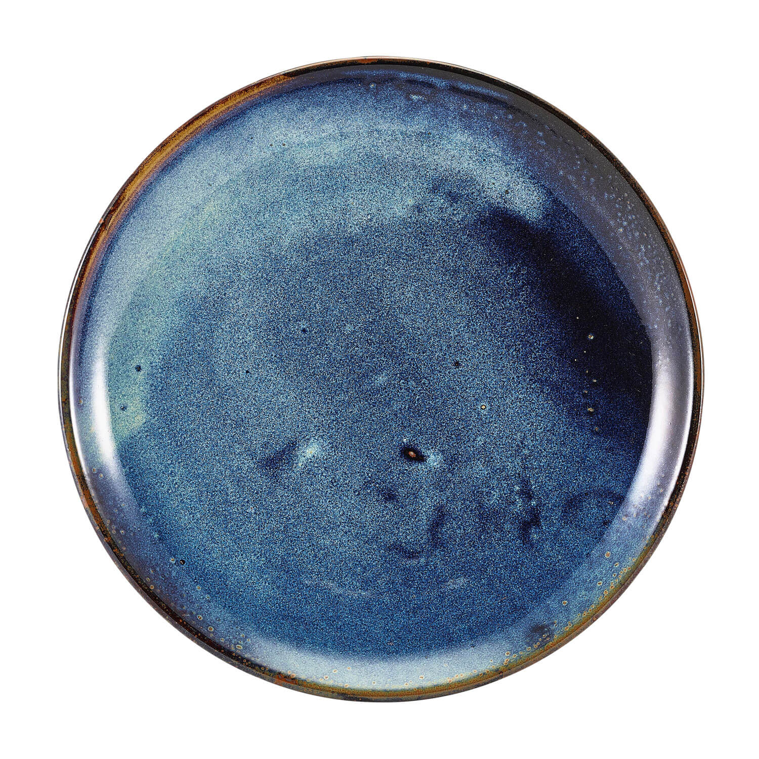 Coupe Plate Terra Aqua Blue - 24cm (6 pcs.)