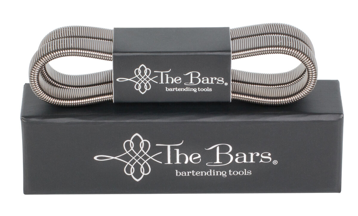 Sleeve holder, black metallic, The Bars (1 set)