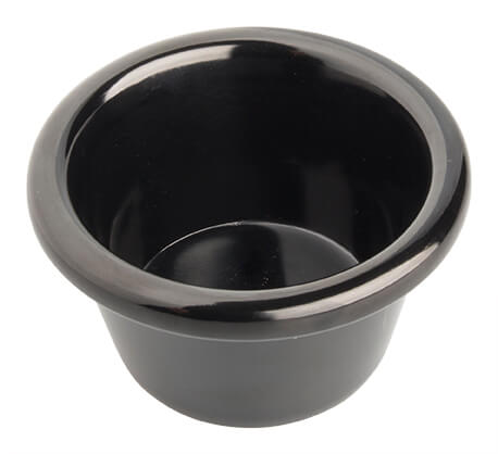 Ramekin Melamine, black - 85ml Ramekin Melamine, black - 85ml