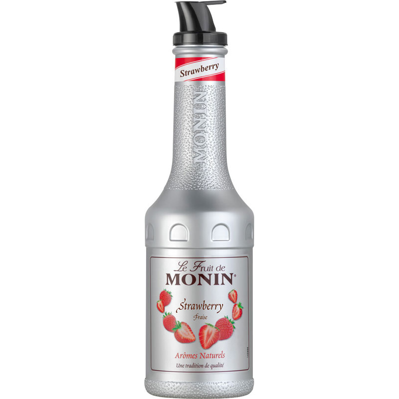 Strawberry Fruit Purée Mix - Monin (1,0l) Strawberry Fruit Purée Mix - Monin (1,0l)