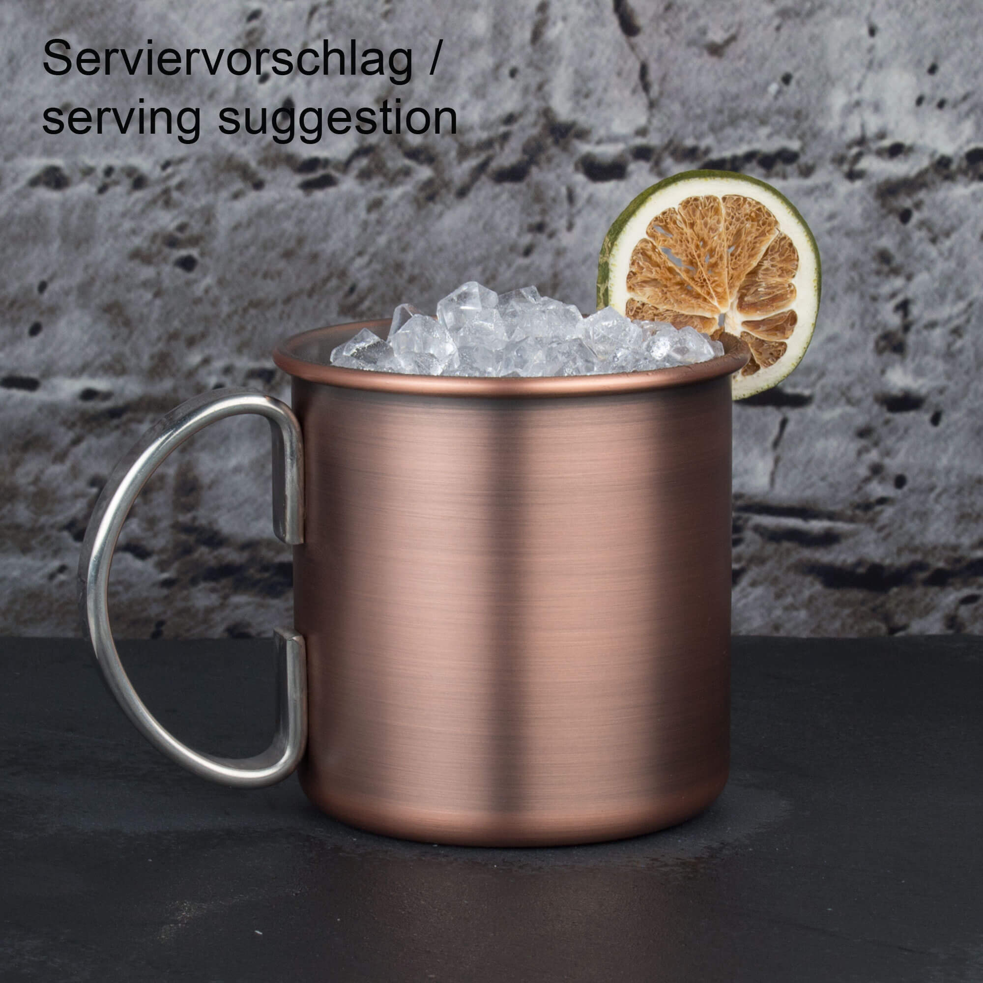 Moscow mule mug, antique copper look - 450ml