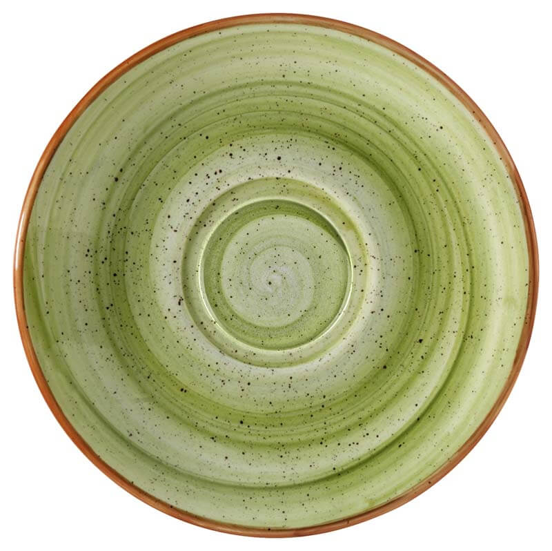Bonna Aura Therapy Gourmet Multi purpose saucer 16cm green - 6 pcs.