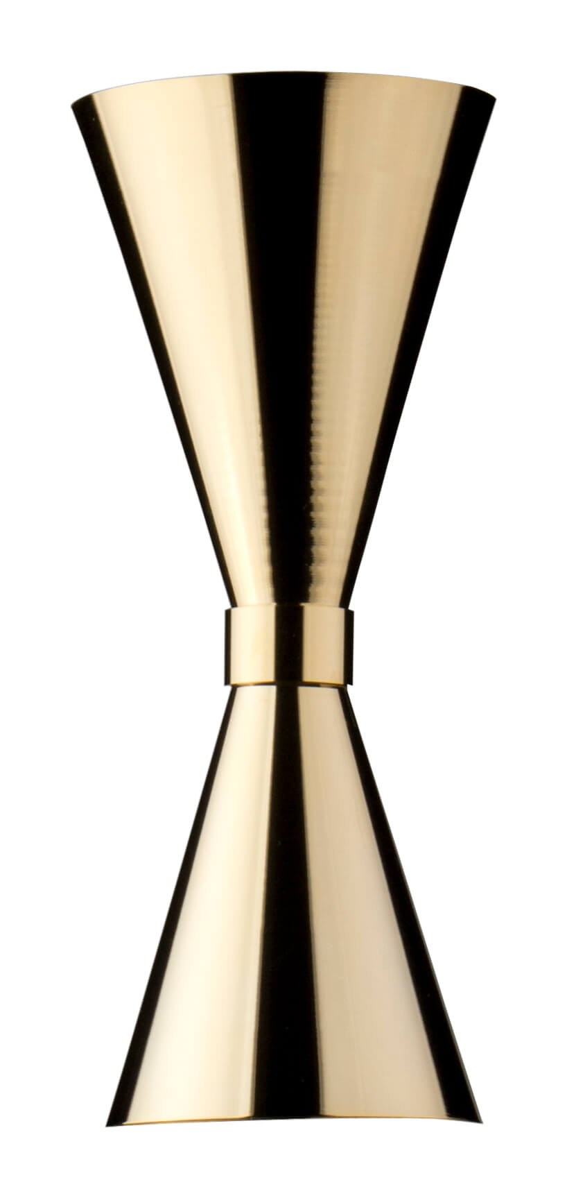 Jigger Mr. Slim, gold-colored - stainless steel (30/45ml)