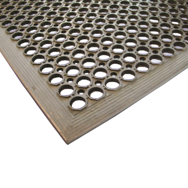 Kitchen mat black - rubber (90x150cm) Kitchen mat black - rubber (90x150cm)