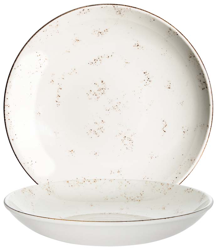 Bonna Grain Bloom Deep plate 23cm cream - 6 pcs. Bonna Grain Bloom Deep plate 23cm cream - 6 pcs.