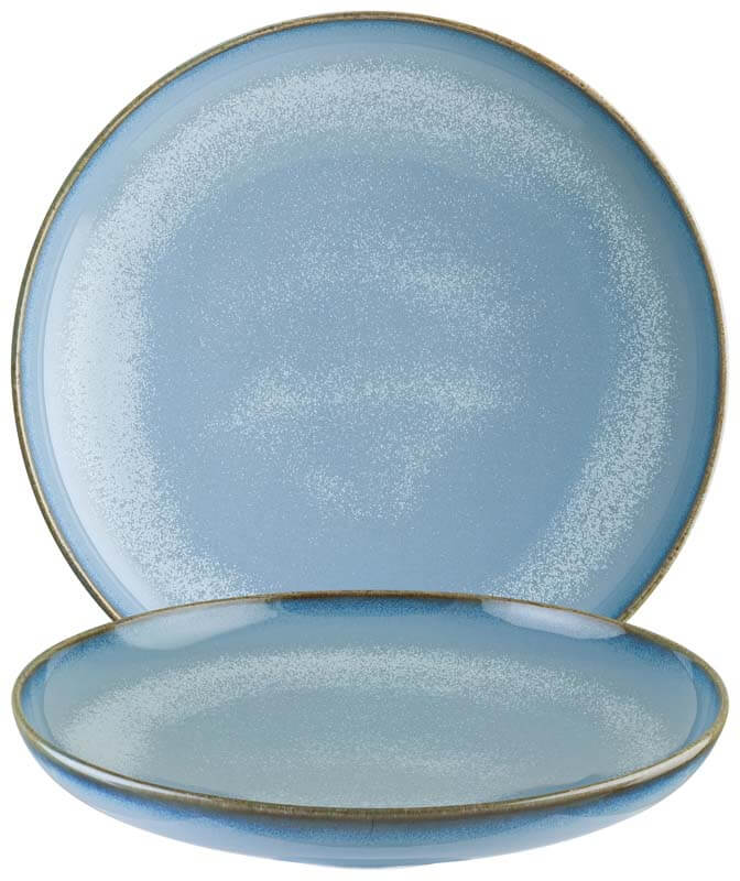 Bonna Sky Hygge Pasta plate 25cm blue - 6 pcs. Bonna Sky Hygge Pasta plate 25cm blue - 6 pcs.