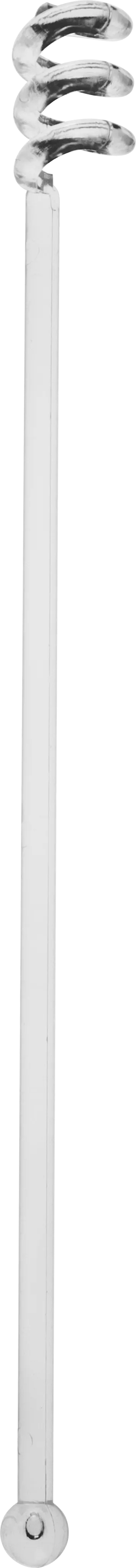 Squirl head stirrer clear- 1,5 x 18,5cm (250pcs.) Squirl head stirrer clear- 1,5 x 18,5cm (250pcs.)