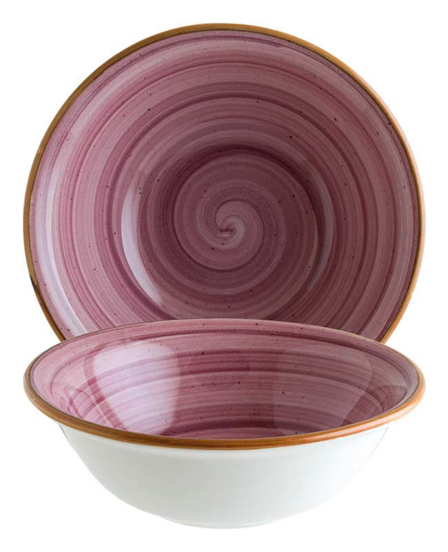 Bonna Aura Blackberry Gourmet Bowl 16 cm, 40 cl, purple - 12 pieces