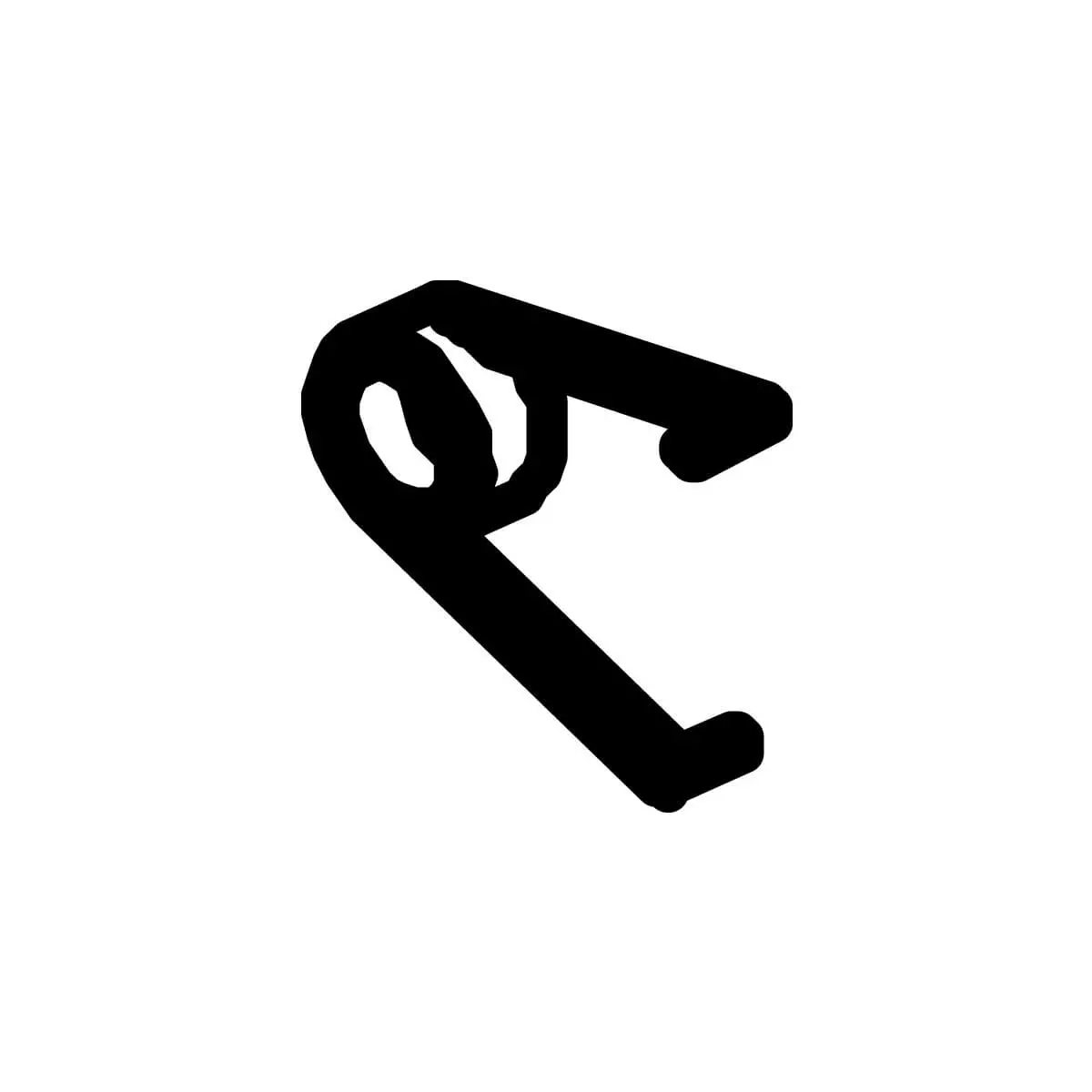 09155 - Santos #9 - Safety lever spring 09155 - Santos #9 - Safety lever spring